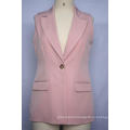 Women's sleeveless casual jacket